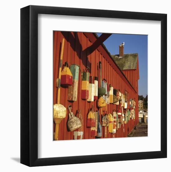 Motif with Buoys-Phillip Mueller-Framed Art Print