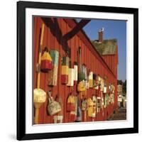 Motif with Buoys-Phillip Mueller-Framed Art Print