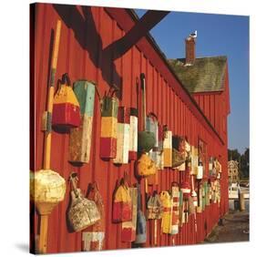 Motif with Buoys-Phillip Mueller-Stretched Canvas