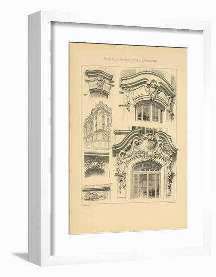 Motifs D'architecture Moderne I-Schmidt Schmidt-Framed Premium Giclee Print