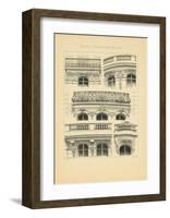 Motifs D'architecture Moderne III-Schmidt Schmidt-Framed Premium Giclee Print