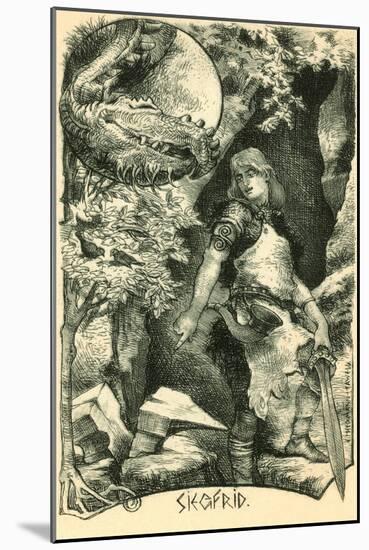 Motifs from Siegfried-null-Mounted Art Print