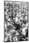 Motion Blurred Crowd of People, Seville, Andalucia, Spain, Europe-Stuart Black-Mounted Photographic Print