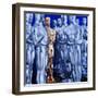 Motion Picture Academy, the Oscarsoscar Statuette at Academy Awards Theater, Hollywood-Bill Eppridge-Framed Photographic Print