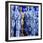 Motion Picture Academy, the Oscarsoscar Statuette at Academy Awards Theater, Hollywood-Bill Eppridge-Framed Photographic Print