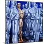 Motion Picture Academy, the Oscarsoscar Statuette at Academy Awards Theater, Hollywood-Bill Eppridge-Mounted Photographic Print