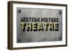 Motion Picture Theatre-PI Studio-Framed Premium Giclee Print