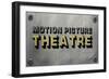 Motion Picture Theatre-PI Studio-Framed Premium Giclee Print