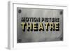 Motion Picture Theatre-PI Studio-Framed Premium Giclee Print