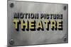 Motion Picture Theatre-PI Studio-Mounted Premium Giclee Print