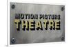 Motion Picture Theatre-PI Studio-Framed Art Print