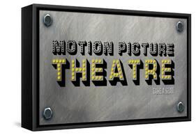 Motion Picture Theatre-PI Studio-Framed Stretched Canvas