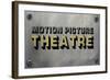 Motion Picture Theatre-PI Studio-Framed Art Print