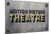 Motion Picture Theatre-PI Studio-Mounted Art Print