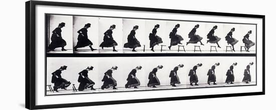 Motion Study, C.1872-1885-Eadweard Muybridge-Framed Giclee Print