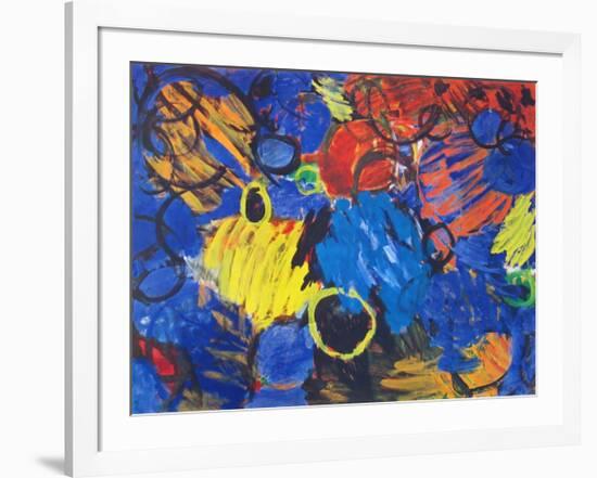 Motion-Ernst  Wilhelm Nay-Framed Collectable Print