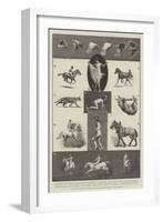 Motions of Animals Illustrated by the Instantaneous Photographs of Mr Muybridge-Thomas Walter Wilson-Framed Giclee Print