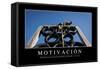 Motivación. Cita Inspiradora Y Póster Motivacional-null-Framed Stretched Canvas