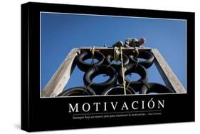 Motivación. Cita Inspiradora Y Póster Motivacional-null-Stretched Canvas