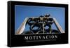 Motivación. Cita Inspiradora Y Póster Motivacional-null-Framed Stretched Canvas