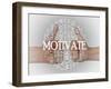 Motivate Cloud-Micha Klootwijk-Framed Art Print