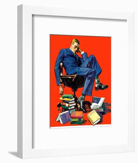 "Motivated to Sleep,"May 7, 1938-John E. Sheridan-Framed Giclee Print