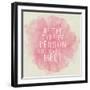 Motivating Quote - Be the Type of Person You Want to Meet-happydancing-Framed Art Print
