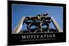 Motivation: Motivationsposter Mit Inspirierendem Zitat-null-Mounted Premium Photographic Print