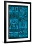 Motivation Set Blue-Lorand Okos-Framed Premium Giclee Print