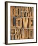 Motivational: Do What You Love-null-Framed Art Print