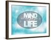 Motivational Poster-maxmitzu-Framed Art Print