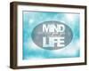 Motivational Poster-maxmitzu-Framed Art Print