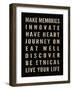 Motivational Type I-SD Graphics Studio-Framed Art Print