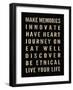 Motivational Type I-SD Graphics Studio-Framed Art Print