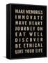 Motivational Type I-SD Graphics Studio-Framed Stretched Canvas