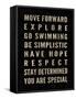 Motivational Type II-SD Graphics Studio-Framed Stretched Canvas