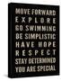 Motivational Type II-SD Graphics Studio-Stretched Canvas