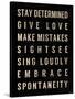 Motivational Type III-SD Graphics Studio-Stretched Canvas