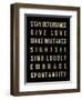 Motivational Type III-SD Graphics Studio-Framed Art Print