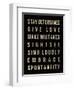 Motivational Type III-SD Graphics Studio-Framed Art Print