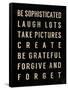 Motivational Type IV-SD Graphics Studio-Framed Stretched Canvas