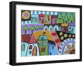 Motley Landscape 1-Karla Gerard-Framed Giclee Print