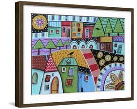 Motley Landscape 1-Karla Gerard-Framed Giclee Print