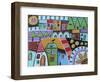 Motley Landscape 1-Karla Gerard-Framed Premium Giclee Print