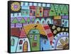 Motley Landscape 1-Karla Gerard-Framed Stretched Canvas