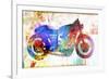 Moto V-Greg Simanson-Framed Giclee Print