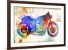 Moto V-Greg Simanson-Framed Giclee Print