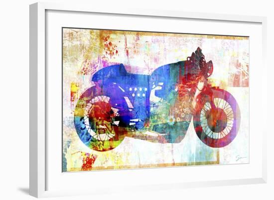 Moto V-Greg Simanson-Framed Giclee Print