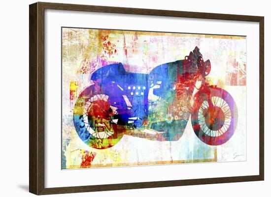 Moto V-Greg Simanson-Framed Giclee Print