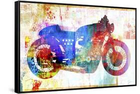 Moto V-Greg Simanson-Framed Stretched Canvas